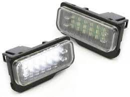 Πλαφονιέρα πίσω πινακίδας για Mercedes W203 5D, W211, W219 - 2 τμχ.