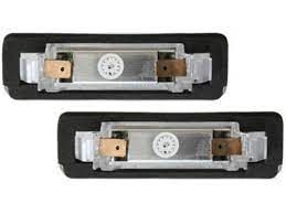 Πλαφονιέρα πίσω πινακίδας για Mercedes W210 / W202 - led - 2 τμχ.-thumb-1