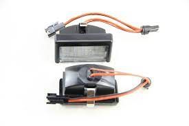  Πλαφονιέρα πίσω πινακίδας για Mercedes W164 ML (2009+) / X164 GL - με T10 λάμπες - 2 τμχ.-thumb-1