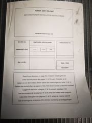 A/C Σετ HONDA CIVIC TYPE R 2.0L VTEC πλήρες ΚΑΙΝΟΥΡΙΟ Γνήσιο  (80100S5TG10 80000S5TG13) KIT KLIMA   *ΤΙΜΗ ΕΝΔΕΙΚΤΙΚΗ*-thumb-8