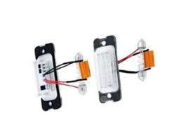  Πλαφονιέρα πίσω πινακίδας για Mercedes W163 / W164 ML (1998-2008) / W251 R-CLASS - 2 τμχ.