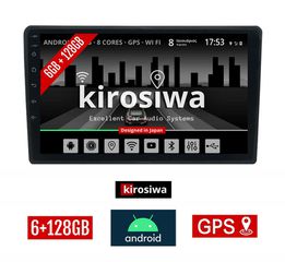 KIROSIWA 6+128GB SEAT EXEO (2008 - 2013) Android οθόνη αυτοκίνητου 6GB με GPS WI-FI (ηχοσύστημα αφής 9" ιντσών OEM Youtube Playstore MP3 USB Radio Bluetooth Mirrorlink DSP Apple Carplay Android Auto 4