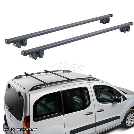 Μπάρες Οροφής Σιδερένιες CRUZ 921-936 Oplus SR+130cm Railing System Μαύρες 2 Τεμάχια