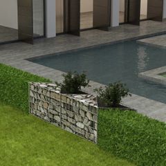 Συρματοκιβώτιο 120 x 30 x 50 εκ. από Γαλβανισμένο Χάλυβα 142540
