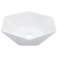 Νιπτήρας Λευκός 41 x 36,5 x 12 εκ. Κεραμικός 143913