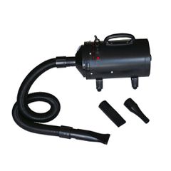 Πιστολάκι Σκύλων με 3 Ακροφύσια Μαύρο 2400 W 170044