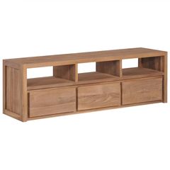 ΈΠΙΠΛΟ ΤΗΛΕΟΡΑΣΗΣ 120X30X40 ΕΚ ΜΑΣΙΦ ΞΥΛΟ TEAK/ΦΥΣΙΚΟ ΦΙΝΙΡΙΣΜΑ 246950