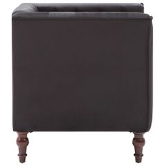 Πολυθρόνα Μαύρη Βελούδινη 247012-thumb-3