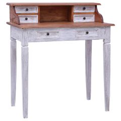 Σεκρετέρ με Συρτάρια 90x50x101 εκ. από Μασίφ Μαόνι 283911