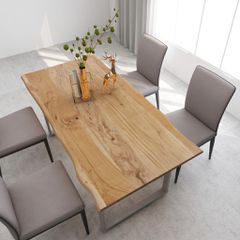 Τραπεζαρία 180 x 90 x 76 εκ. από Μασίφ Ξύλο Ακακίας 286476