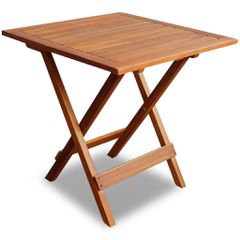 Τραπέζι Bistro 46 x 46 x 47 εκ. από Μασίφ Ξύλο Ακακίας 41435