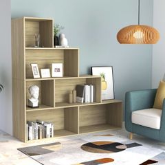 Βιβλιοθήκη/Διαχωριστικό Sonoma Δρυς 155x24x160 εκ. Επεξ. Ξύλο 800660