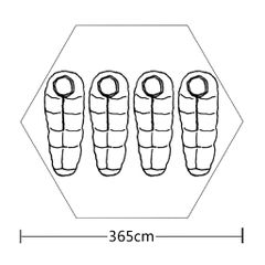 Σκηνή 4 Ατόμων Μπλε 91006-thumb-6