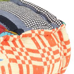 Κάθισμα - Πουφ Αρθρωτό Patchwork Υφασμάτινο 287702-thumb-3