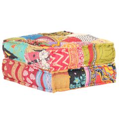 Πουφ Patchwork 60 x 70 x 36 εκ. Υφασμάτινο 287707