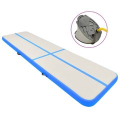 Στρώμα Ενόργανης Φουσκωτό Μπλε 800 x 100 x 15 εκ. PVC με Τρόμπα 92674