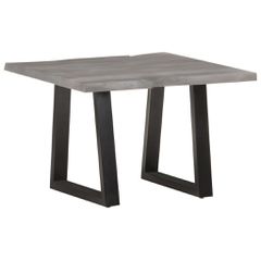 Τραπεζάκι Σαλονιού Live Edge 60x60x40 εκ. Μασίφ Ξύλο Ακακίας 321045