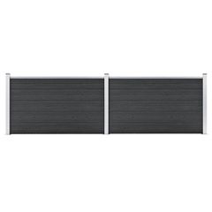 Πάνελ Περίφραξης Γκρι 353 x 106 εκ. από WPC 3053247