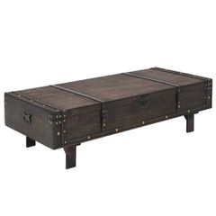 Τραπεζάκι Σαλονιού σε Vintage Στιλ 120x55x35 εκ. Κόντρα πλακέ 245802