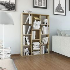 Διαχωριστικό/Βιβλιοθήκη Sonoma Δρυς 100x24x140 εκ. Επεξ. Ξύλο 800444