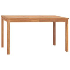 Τραπεζαρία Κήπου 140 x 80 x 77 εκ. από Μασίφ Ξύλο Teak 315619