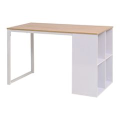 Γραφείο Δρυς και Λευκό 120 x 60 x 75 εκ. 245720