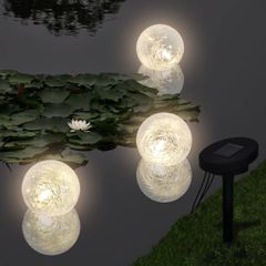 Ηλιακός γλόμπος που επιπλέει με 3 LED για λίμνες και πισίνες 40869