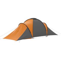 Σκηνή Camping 6 Ατόμων Γκρι / Πορτοκαλί 93186-thumb-5