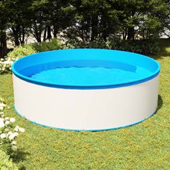 Πισίνα Φουσκωτή Λευκή 350 x 90 εκ. 92807