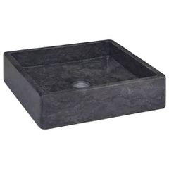 Νιπτήρας Μαύρος 40 x 40 x 10 εκ. Μαρμάρινος 149169