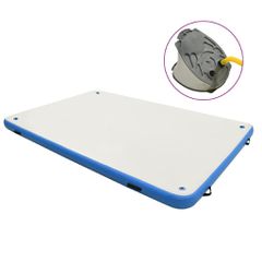 Πλατφόρμα Φουσκωτή Πλωτή Μπλε / Λευκή 200 x 150 x 15 εκ. 92721