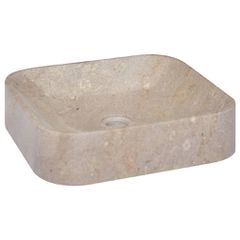 Νιπτήρας Γκρι 40 x 40 x 10 εκ. Μαρμάρινος 149182