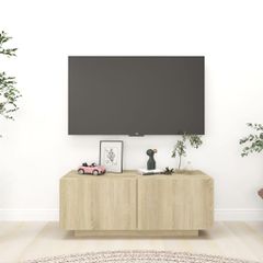 Έπιπλο Τηλεόρασης Sonoma Δρυς 100x35x40 εκ. Επεξ. Ξύλο 804439
