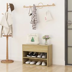 Παπουτσοθήκη Sonoma Δρυς 60 x 30 x 45 εκ. από Επεξ. Ξύλο 808741