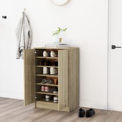 Παπουτσοθήκη Sonoma Δρυς 60 x 35 x 92 εκ. από Επεξ. Ξύλο 808930