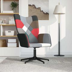 Πολυθρόνα Relax Σχέδιο Patchwork Υφασμάτινη 328199-thumb-1
