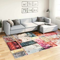 Χαλί Πλενόμενο Πολύχρωμο 190 x 300 εκ. Patchwork 337968-thumb-1