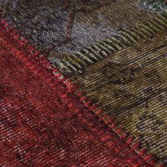 Χαλί Πλενόμενο Πολύχρωμο Ø 120 εκ. Patchwork 337969-thumb-2