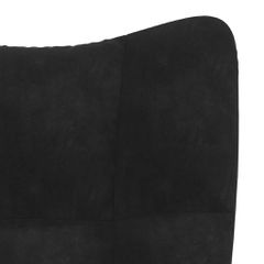 Πολυθρόνα Relax Μαύρη Βελούδινη 328079-thumb-5