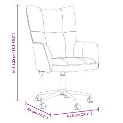 Πολυθρόνα Relax Μαύρη Βελούδινη 328167-thumb-7