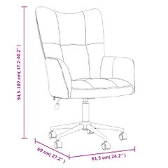 Πολυθρόνα Relax Μαύρη Βελούδινη 328178-thumb-7