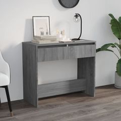 Τραπέζι Κονσόλα Γκρι Sonoma 89x41x76,5 εκ. Επεξεργασμένο Ξύλο 813000