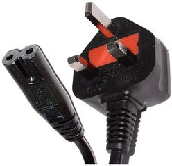 UK Power Cable (Fig 8) for PS2/ PS3 SLIM/ PS4 / PlayStation 2