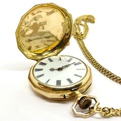 Ρολόι Τσεπης Χρυσό 14k vintage 1900s