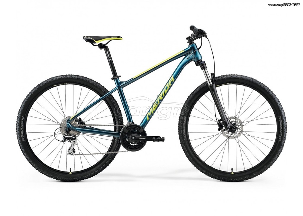 Δρόμου - Κούρσας Merida 2022 ΠΟΔΗΛΑΤΑ BIG.NINE 20 29X20M TEAL μπλε-LIME 2022