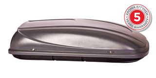 Μπαγκαζιέρα Οροφής Αυτοκινήτου Hermes Altage 2 450lt Χρώμα Ασημί Γυαλιστερό | Pancarshop