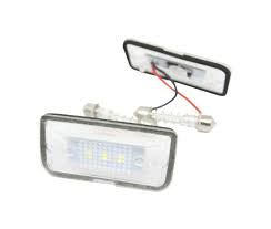 Πλαφονιέρα πίσω πινακίδας για Mercedes W208 / W209 CLK - 2 τμχ.