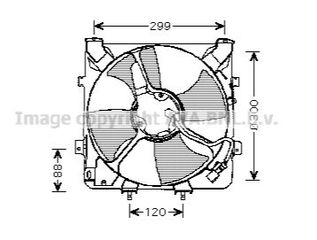 ΒΕΝΤΙΛΑΤΕΡ ΨΥΓΕΙΟΥ ΚΑΙΝΟΥΡΙΟ HONDA CIVIC 1993-2001,CRX 1992-1998,HR-V 1999-2005,AVA HD7522 AUTOGAMMA GA200721 NISSENS 85045 NRF 47041 80150-SR3-K01 80150SR3K01 80151-S2H-003 80151S2H003 80151-SR3-013