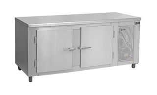 Ψαριέρα - ψυγείο πάγκος με ερμάριο και 3 συρτάρια Ιnox ΚΩΔ 0522-2392