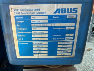 Γερανόγεφυρες / Βαρούλκα Abus 2002-thumb-3
